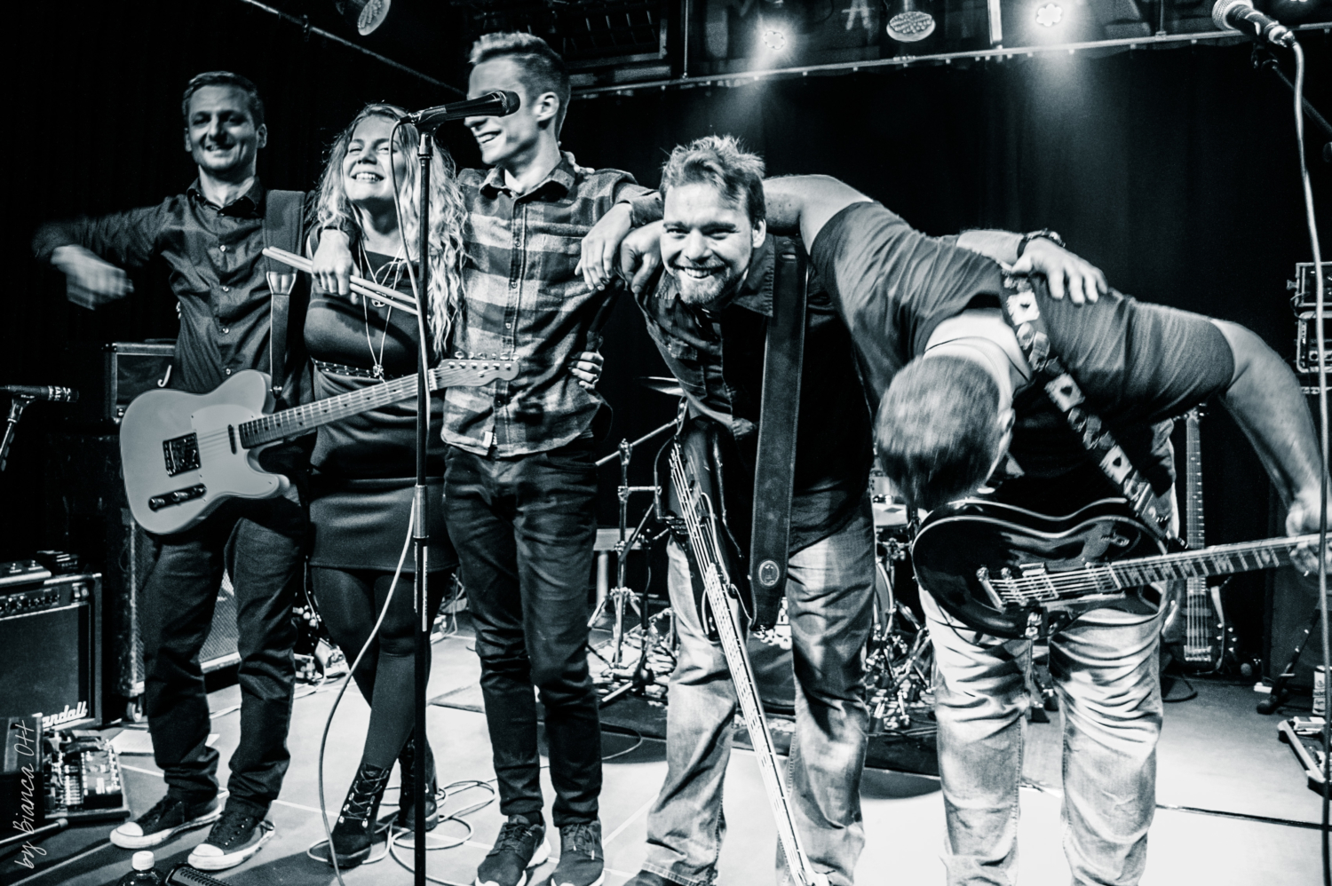 Live Konzert der Coverband Bella and the Awesombleu im Hall of Fame, Wetzikon.